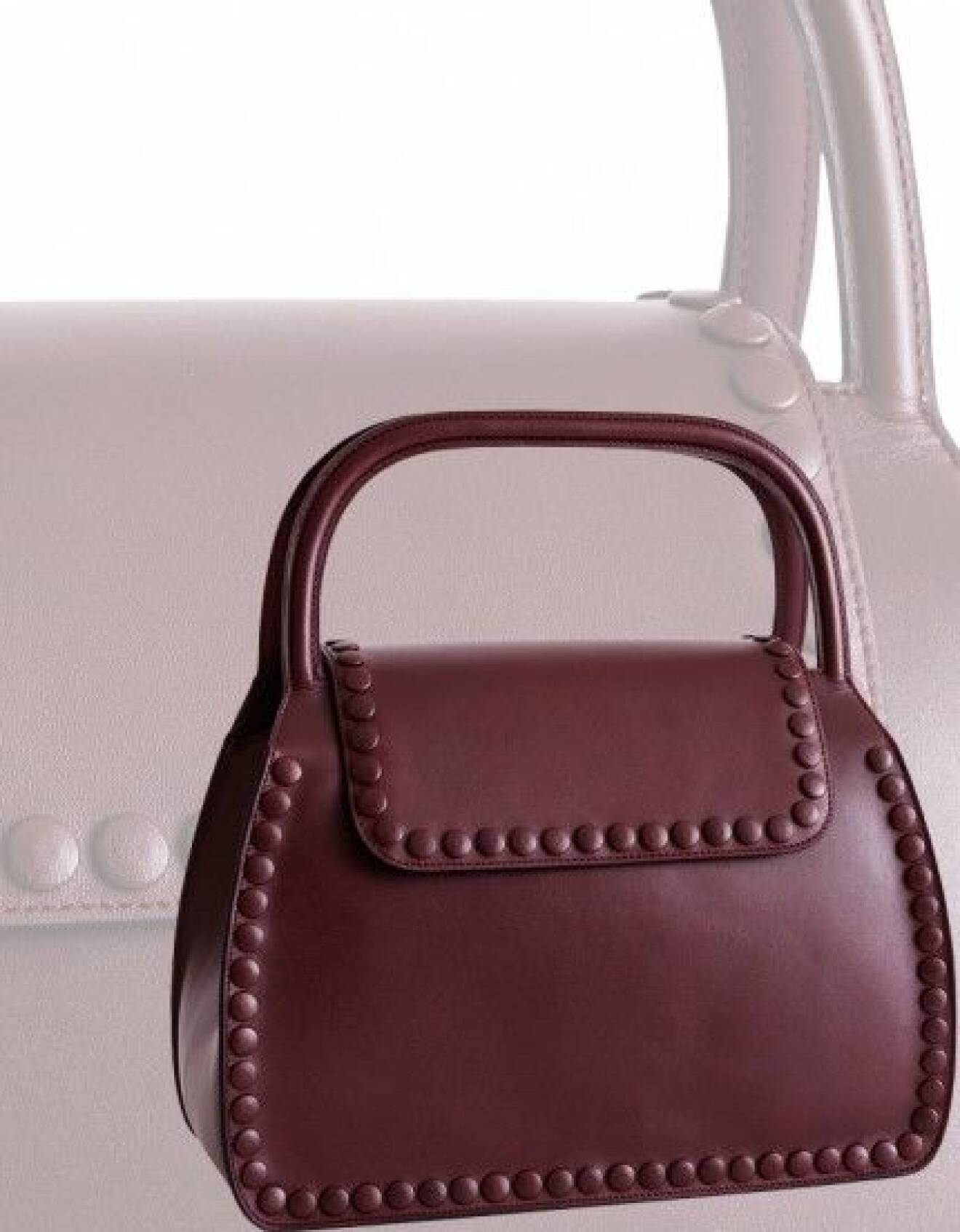 4. Samarbetet mellan stjärndesignern Monica Förster och anrika läderföretaget Palmgrens har resulterat ibland annat den här fina handväskan. Stitches & Buttons, 8 595 kr, Palmgrens.