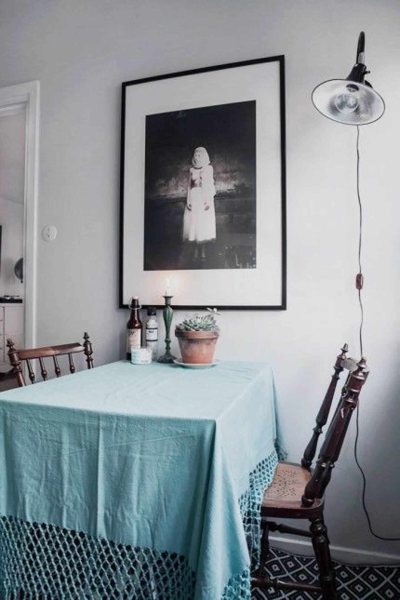 köksbord matplats litet kök inspirationfoto Anna Malmberg