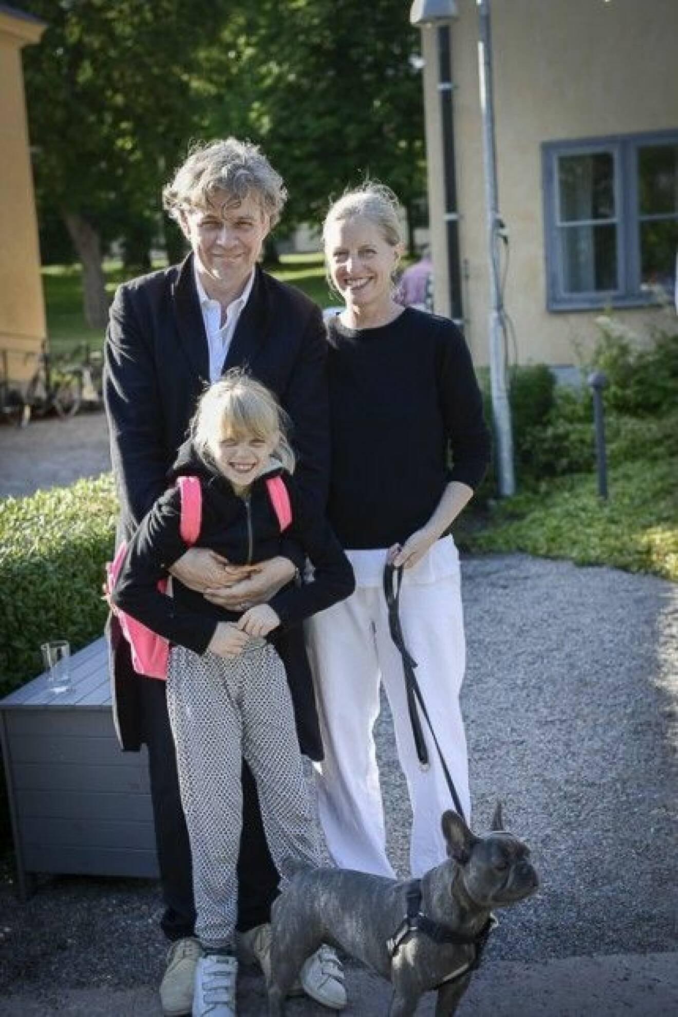 Jan, Catti & Pilo Åhman från Snickarbacken 7. 