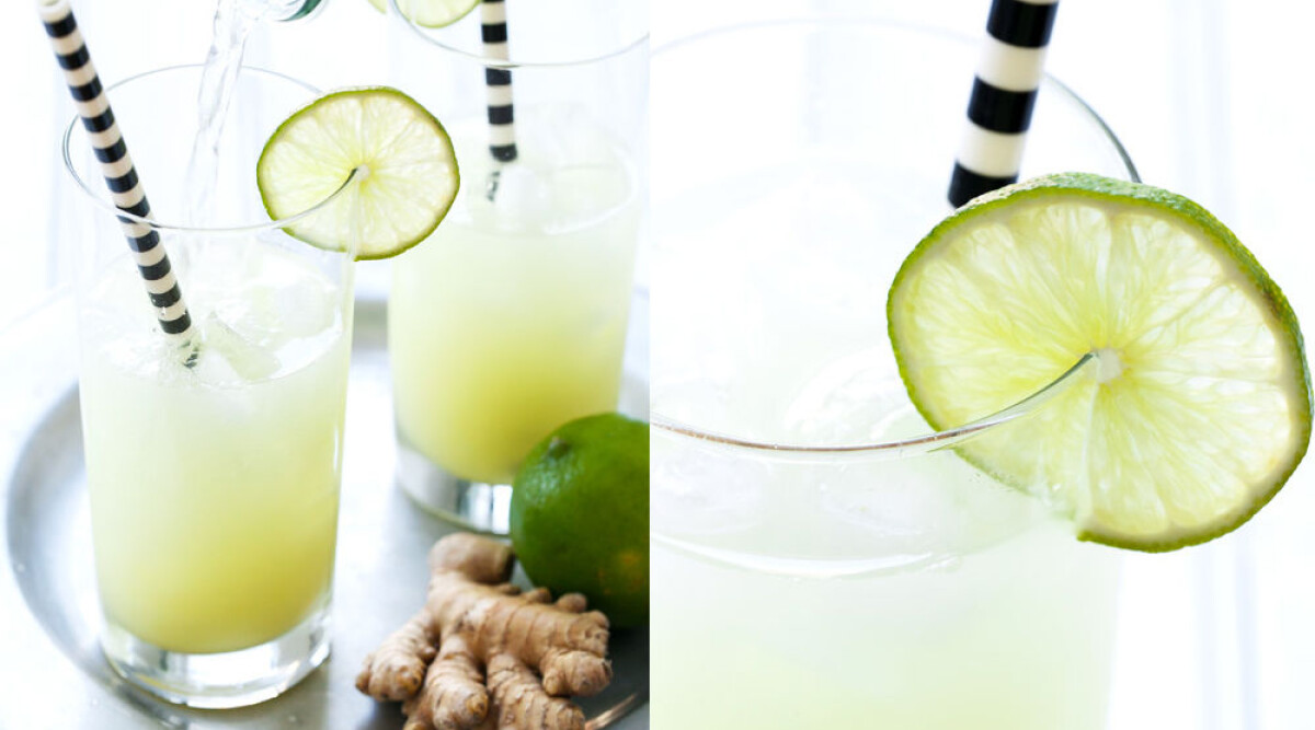 Läskande drink med ingefära och lime | ELLE