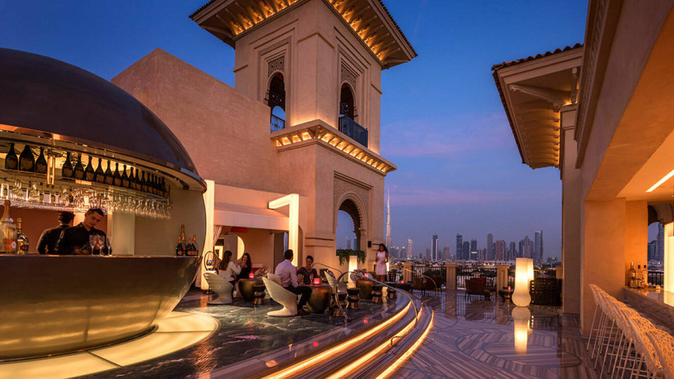 Takbaren Mercury Lounge, Four Seasons i Dubai