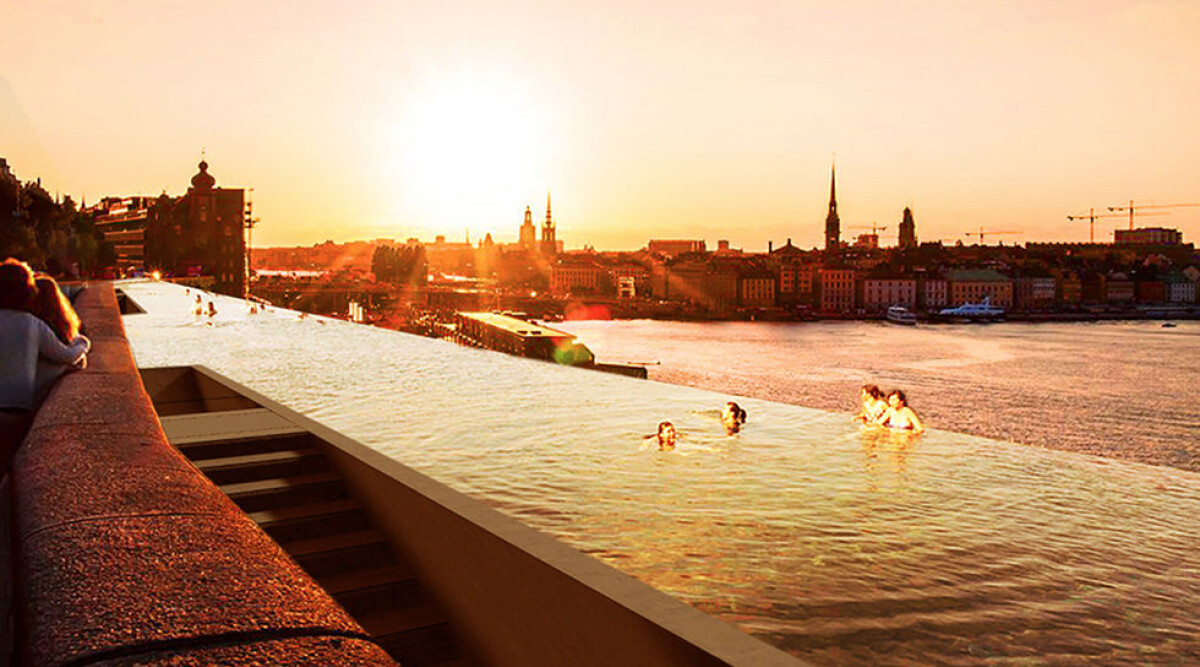 Gigantisk utomhuspool kan bli verklighet – mitt i Stockholm | ELLE