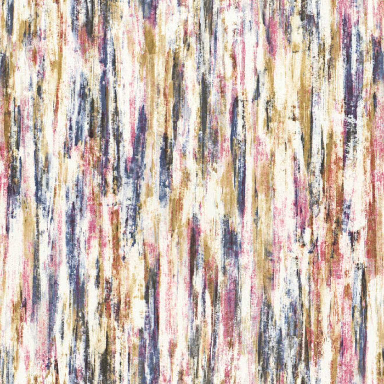 Tapeten Stine med penseldrag i olika färger från Sandberg