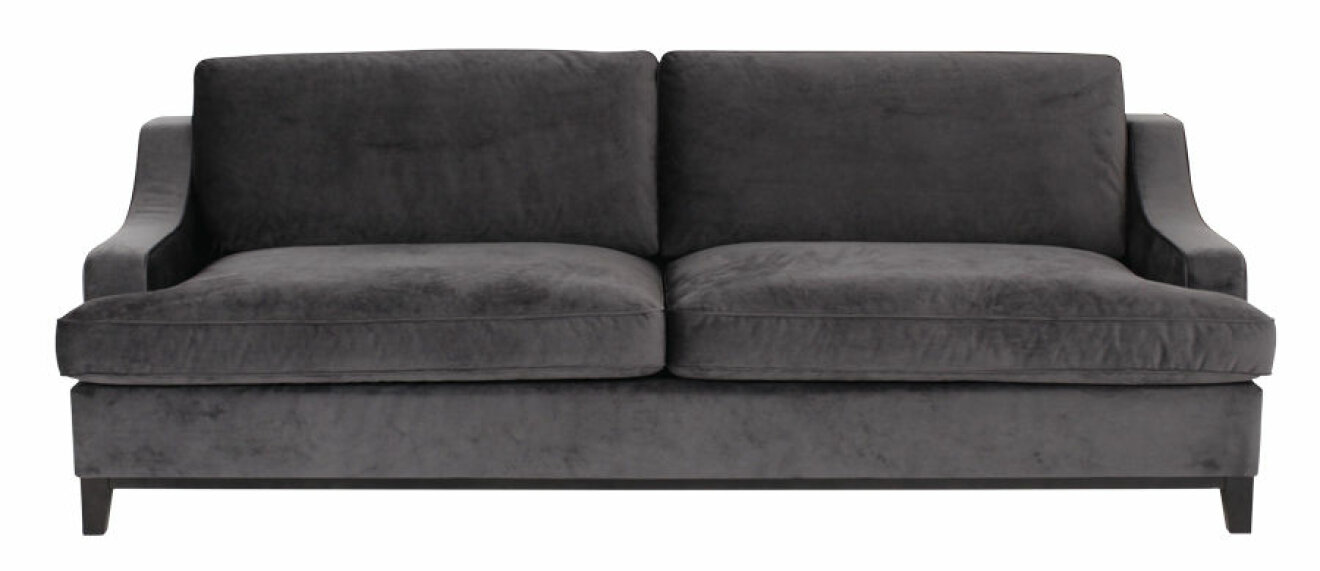 3-sits soffa Imperial i färgen Smoky Gray