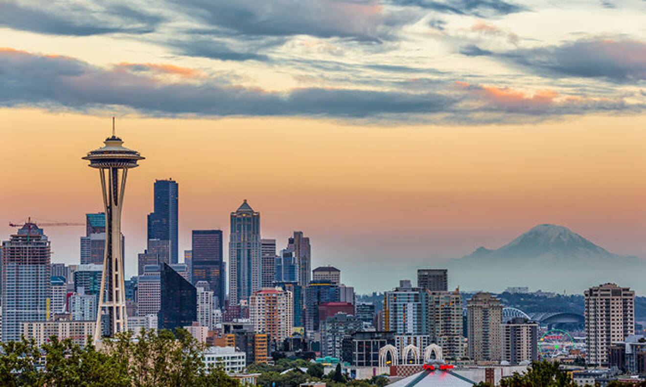 Seattle i USA är en av de trendiga städerna att besöka 2019