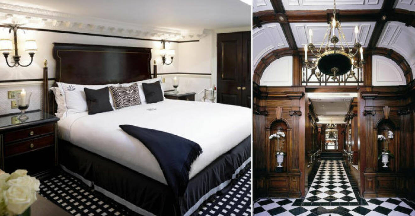 Romantiskt hotell i London med närhet till Buckingham Palace