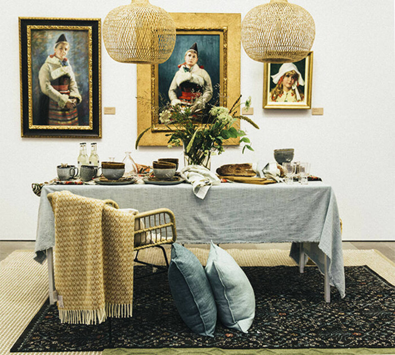 Åhléns vårkollektion visades på Sven Harrys konstmuseum i Stockholm