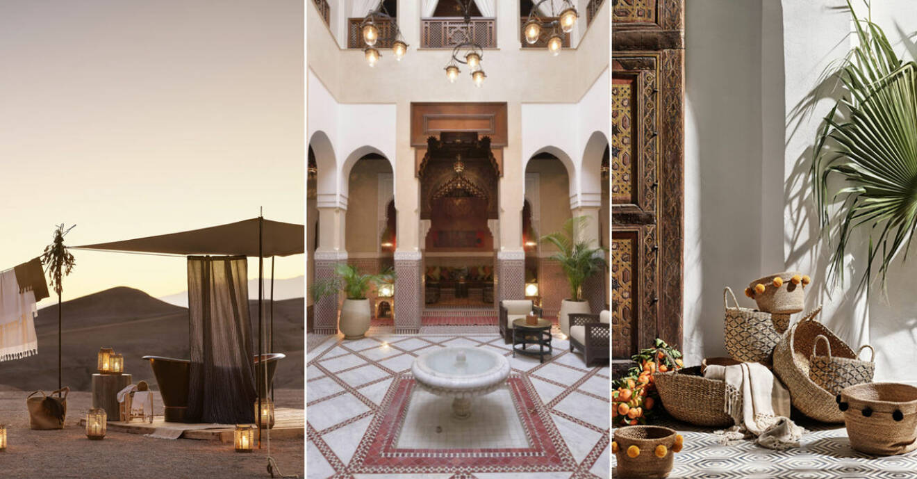 Inredningstips till balkongen med inspiration från Marrakech!