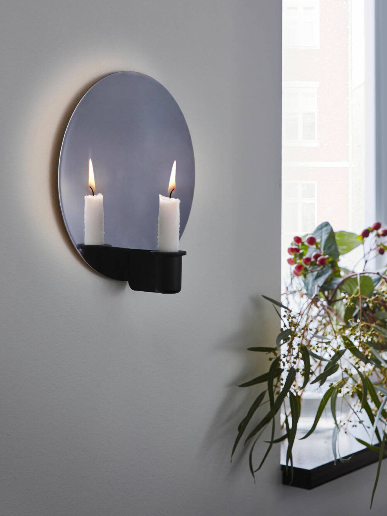 Ljuslampett med spegelglas från Ikea 2019