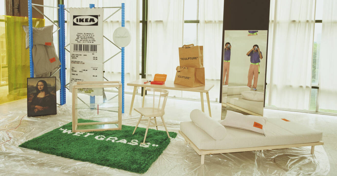 Ikea kollektion Markerad med Virgil Abloh