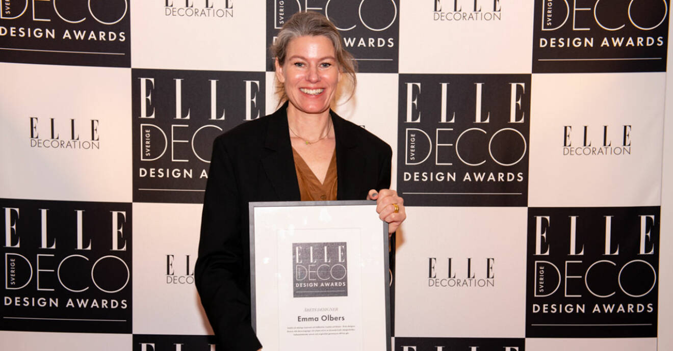 ELLE Deco Design Awards 2020: Emma Olbers vann Årets designer
