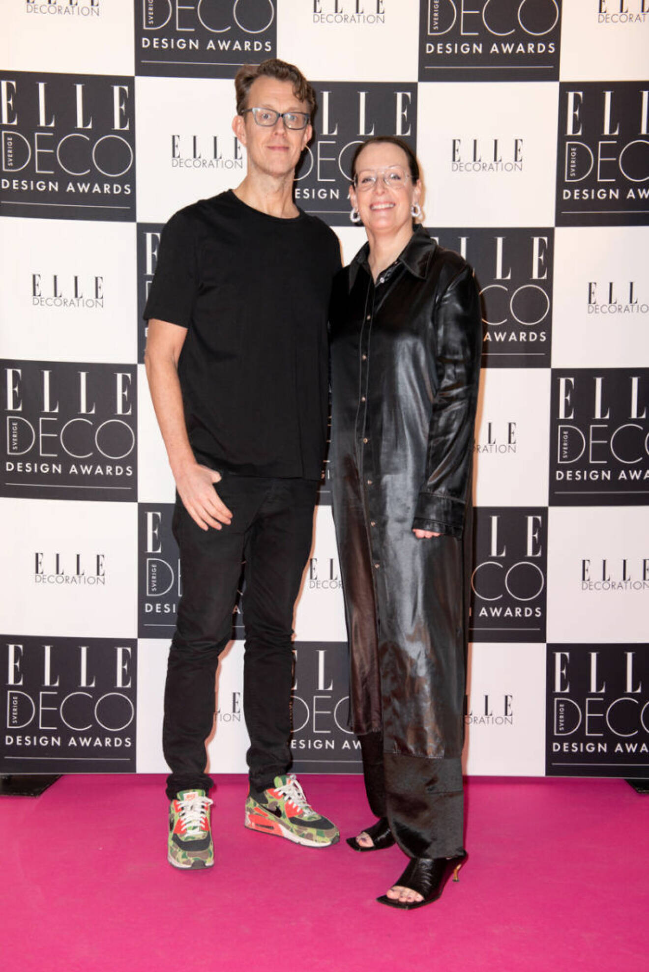 Michael Elmenbeck och Cia Jansson på ELLE Deco Design Awards 2020