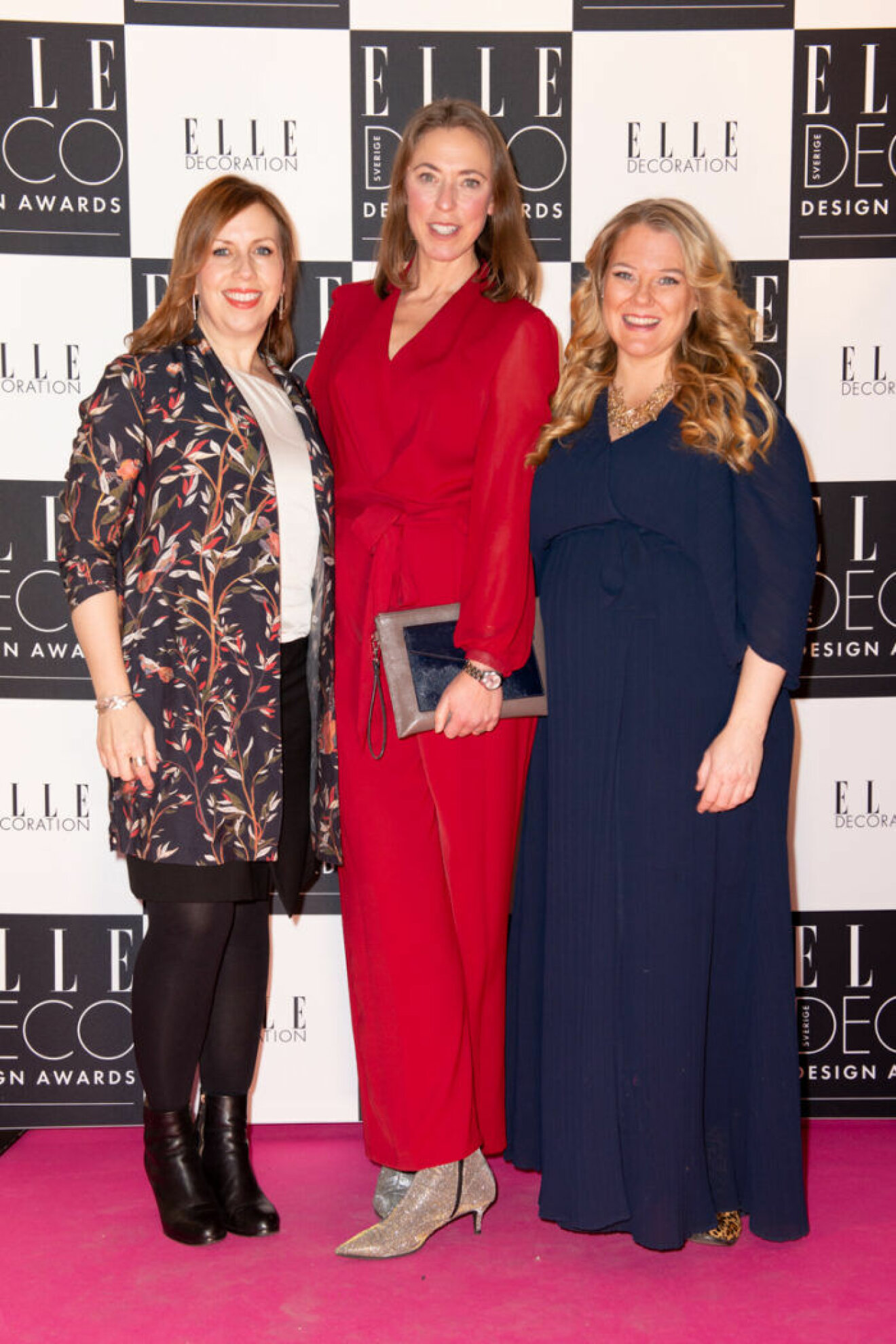 Maria Soxbo, Helena Lyth och Monica Karlstein på ELLE Deco Design Awards 2020