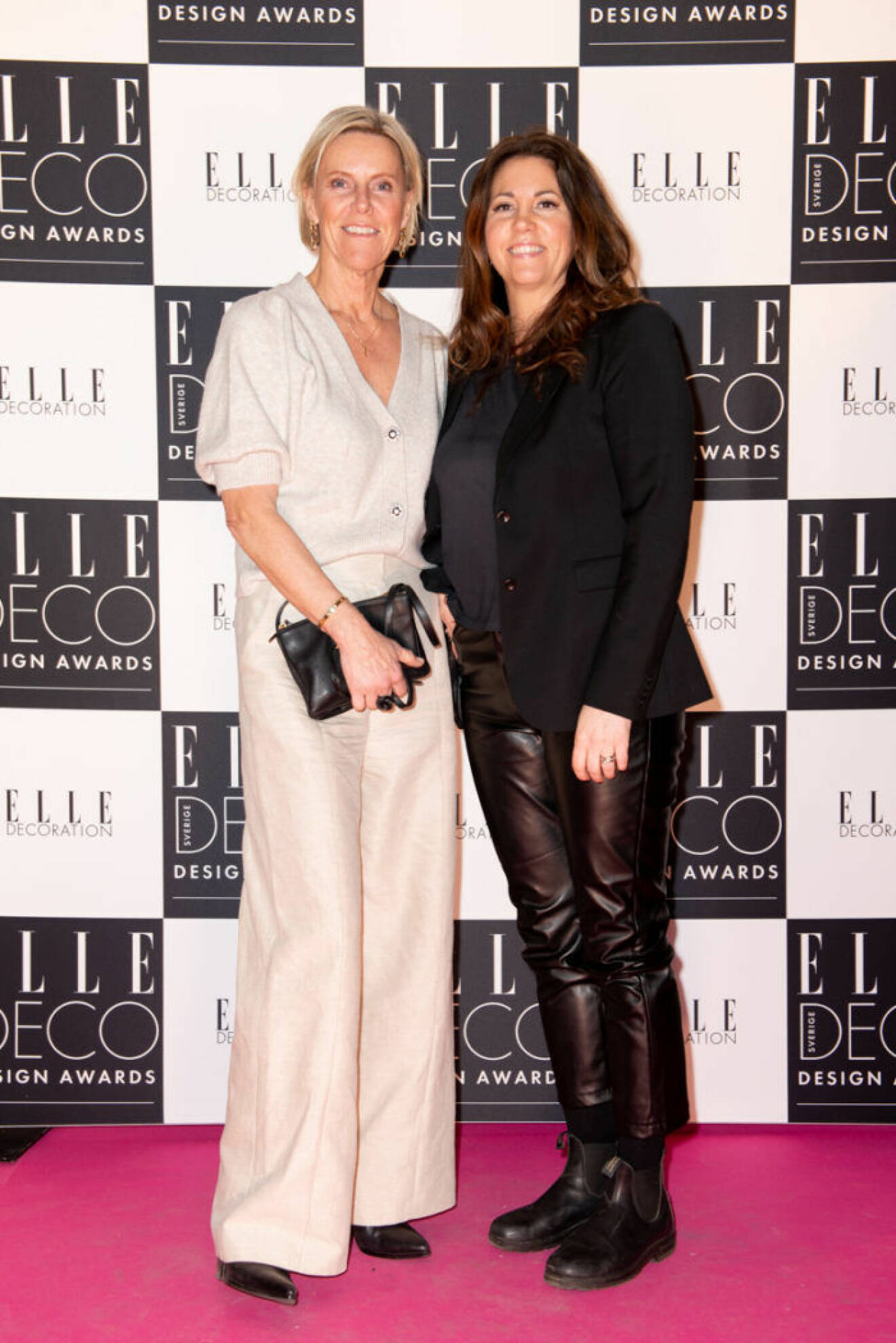 Ann-Catherine Östling och Karin Uggla på ELLE Deco Design Awards 2020
