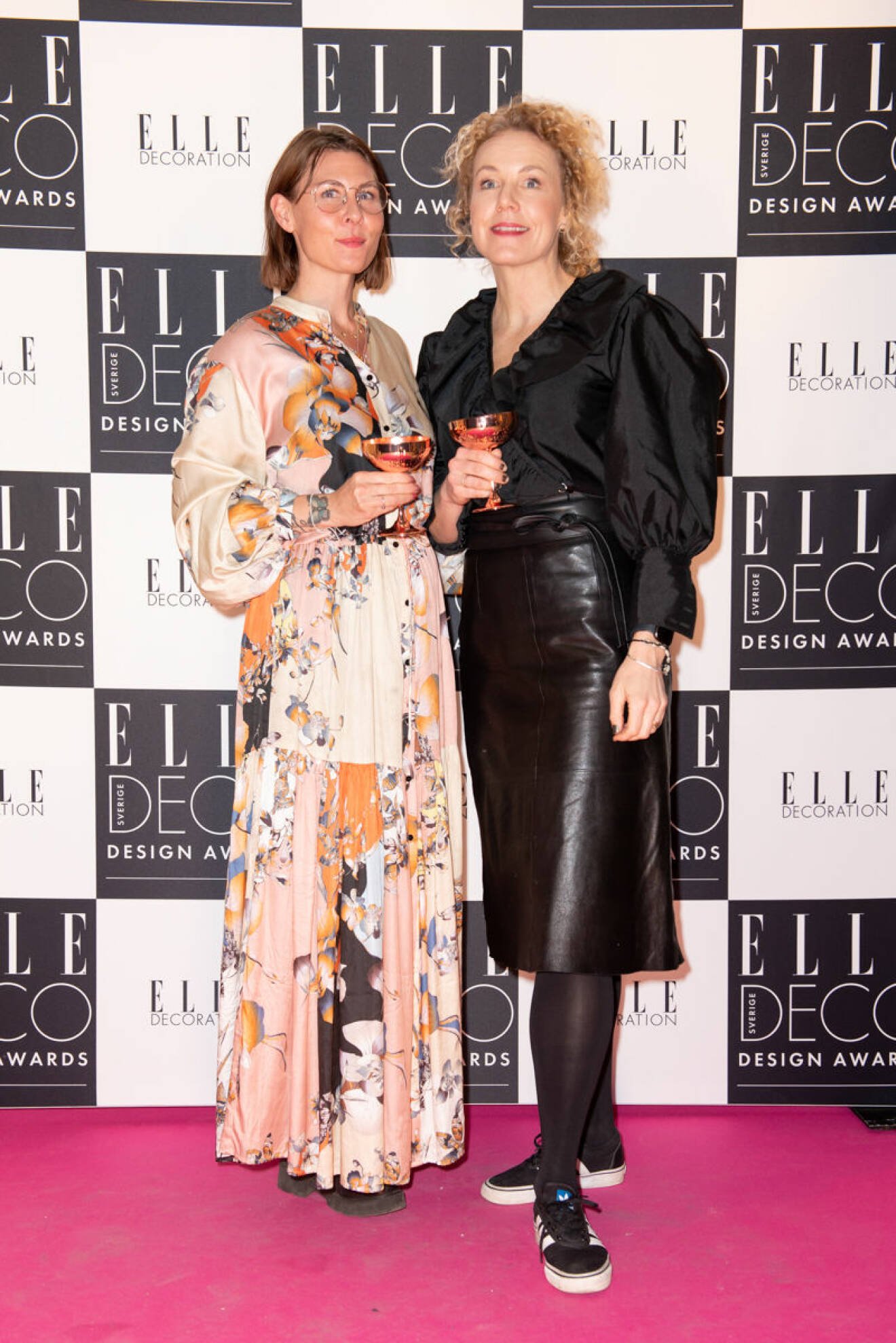Kristin Lagerqvist och Daniella Witte på ELLE Deco Design Awards 2020