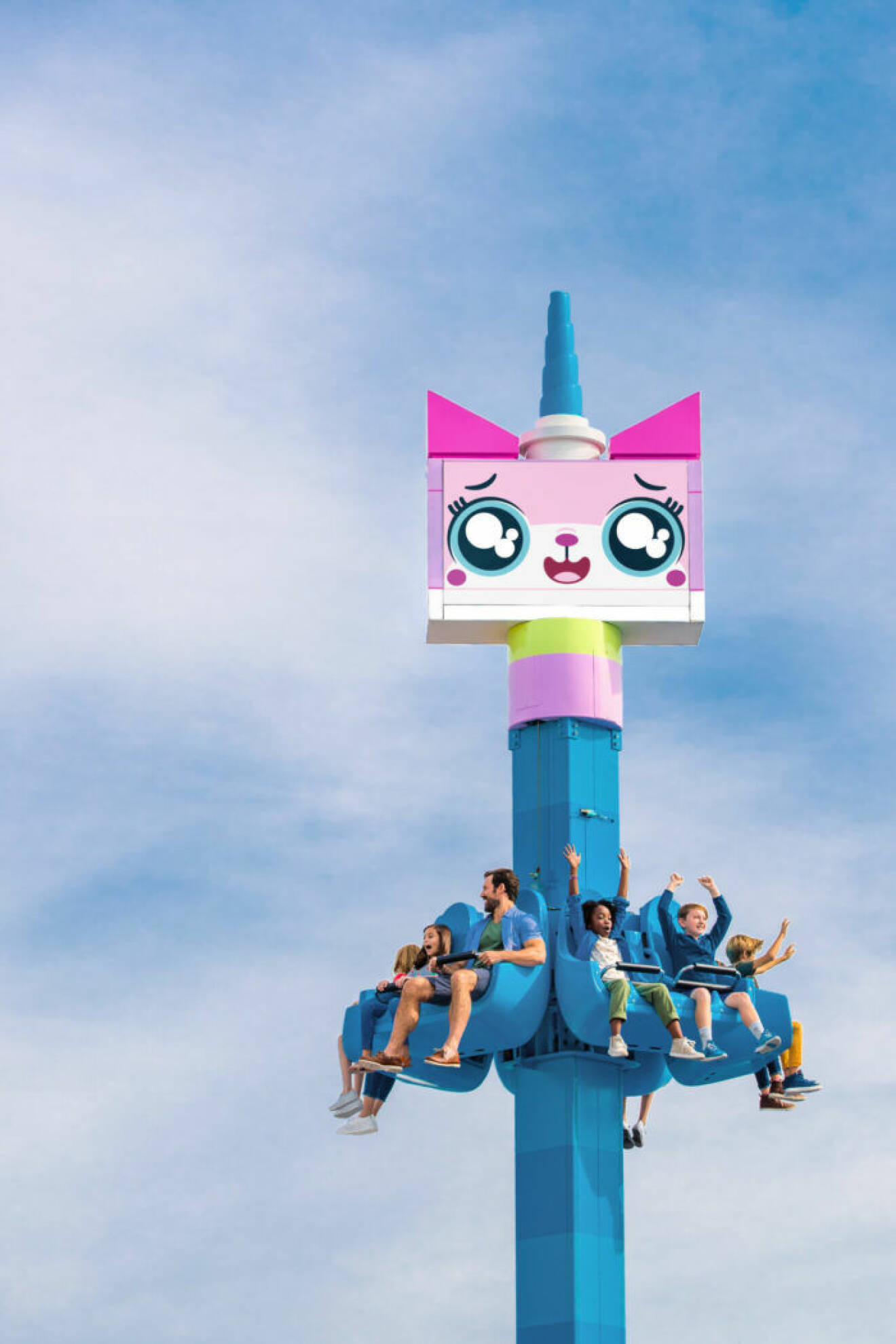 Den nya delen på Legoland öppnar den 28 mars. 