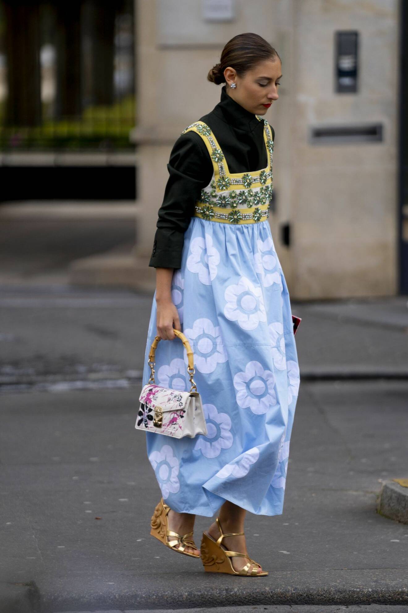 Streetstyle Paris fashion week.