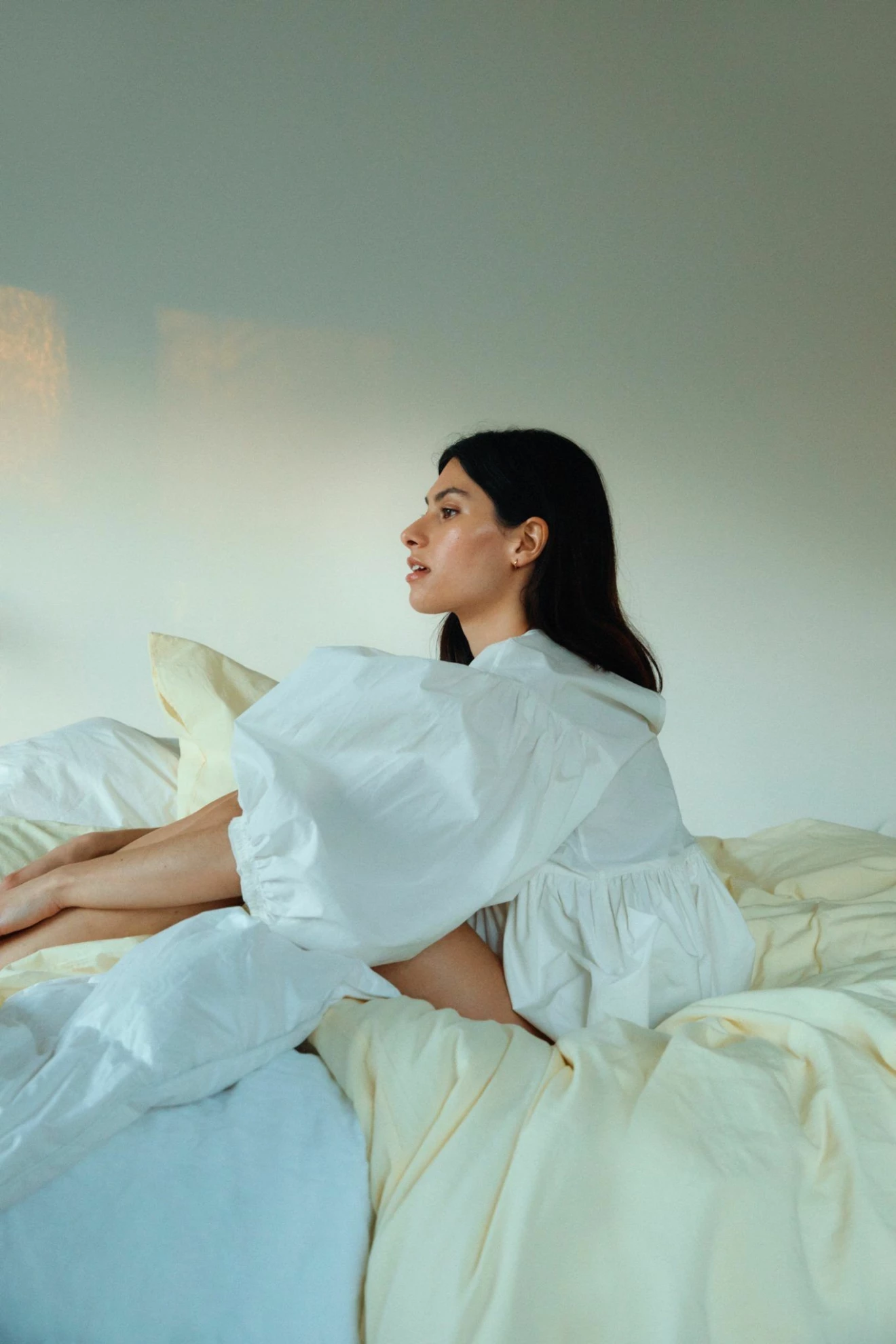 Vit blus från H&M Conscious
