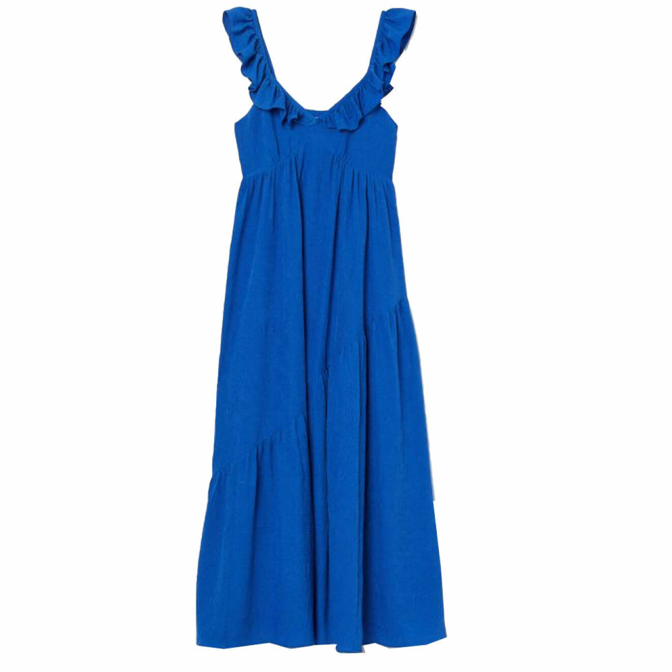 Klarblå klänning från H&M