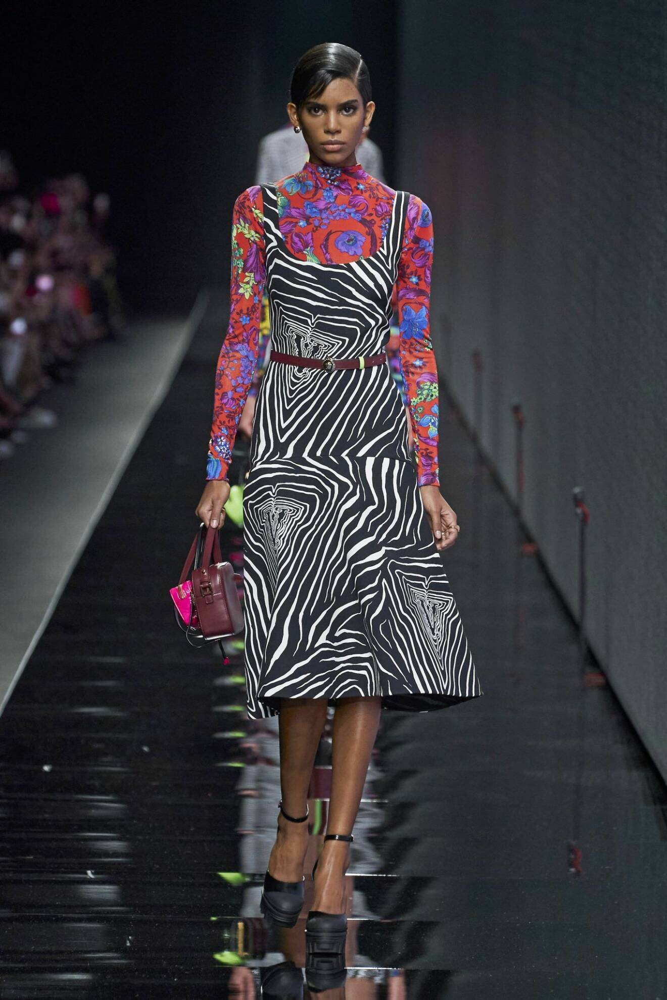Versace zebraklänning