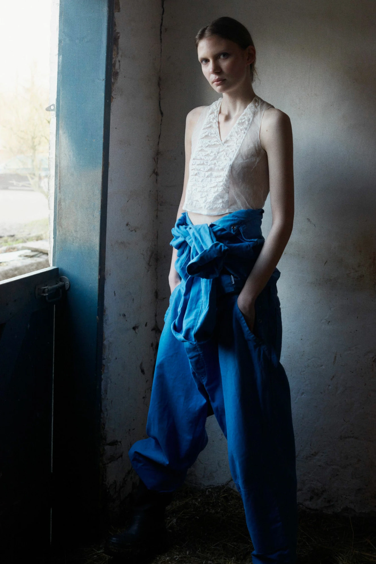 Vintage kläder ELLE 2020 blå jeans