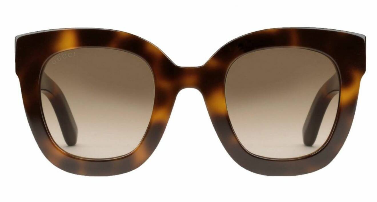 oversized solglasögon från Gucci.