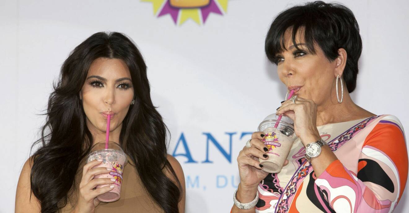 Kim Kardashian och kris jenner