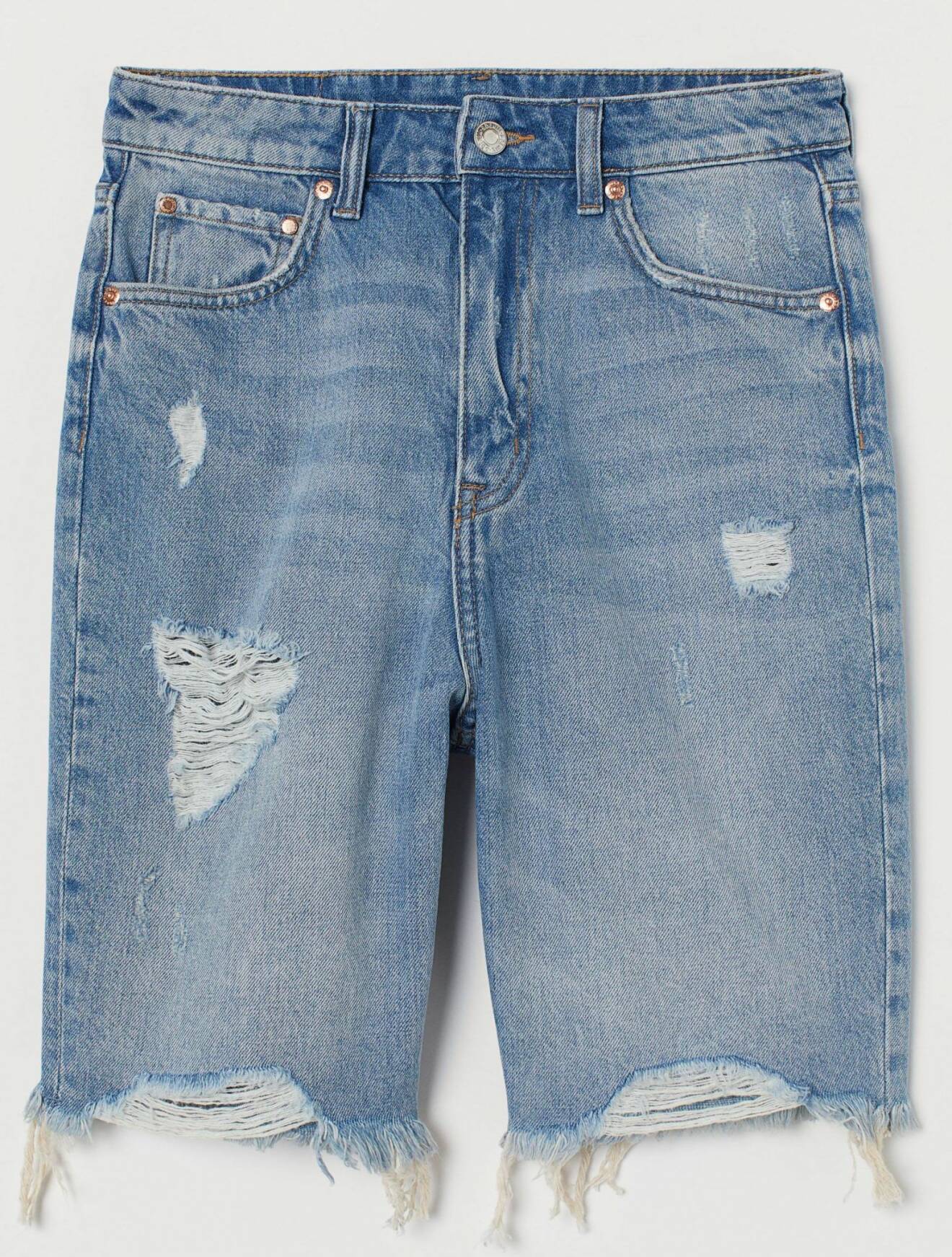 bermudashorts i jeans från hm