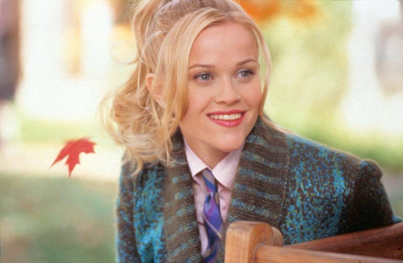 Reese Witherspoon som Elle Woods i Legally Blonde. 