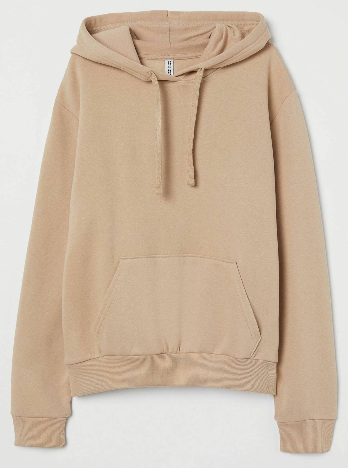 Beige hoodie från H&M.