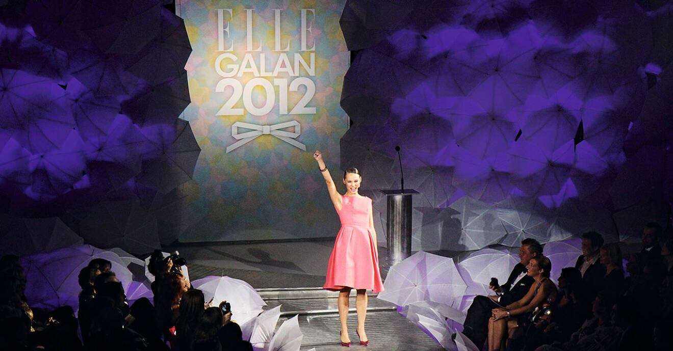 Carina Berg på ELLE-galan 2012.
