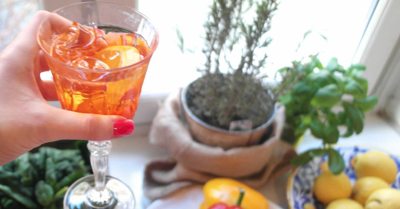 Aperol Spritz med prosecco – sommarens godaste drink!