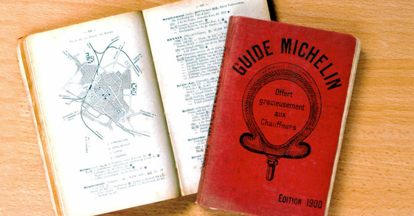 Den första upplagan av Guide Michelin lanserades 1900.