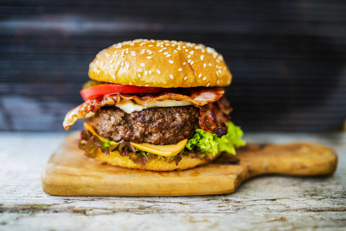 Den perfekta hamburgaren. Foto: Shutterstock