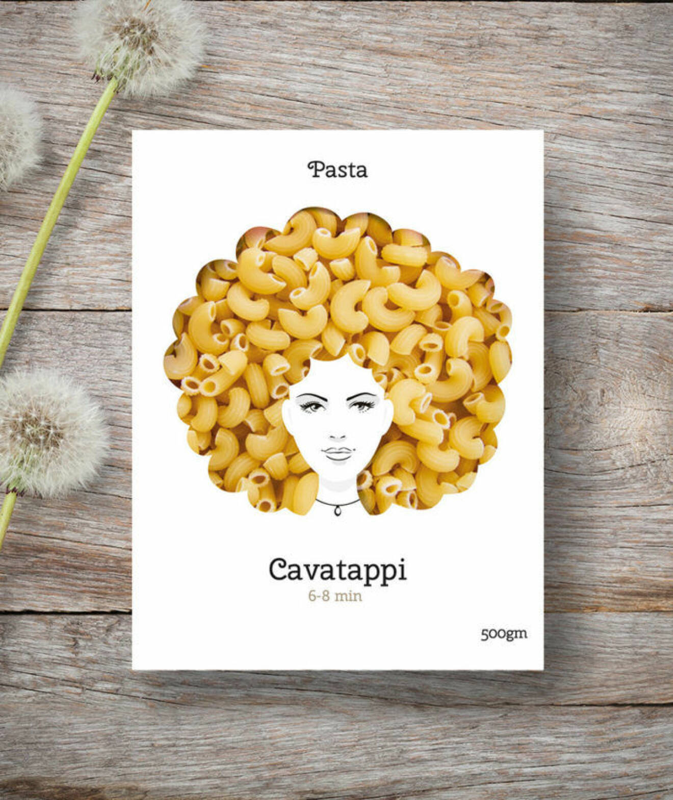 Good hair day pasta – cavatappi.