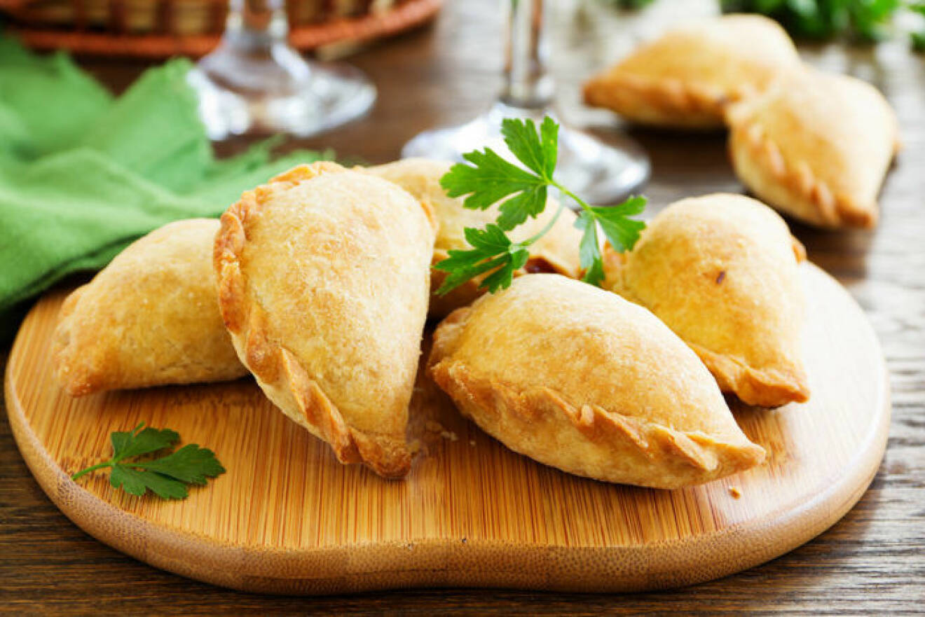 Klassiska empanadas. Foto: Shutterstock