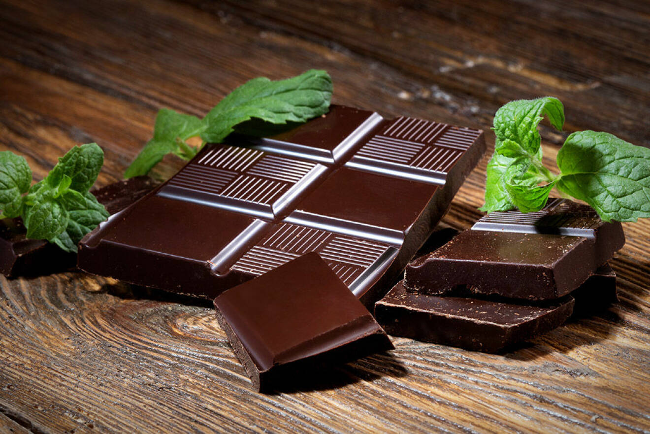 Choklad är bra för hjärnan! Foto: Shutterstock