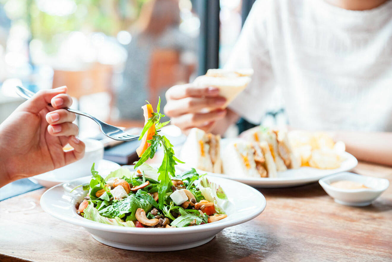 Vegokommissionen recenserar vegansk mat. Foto: Shutterstock