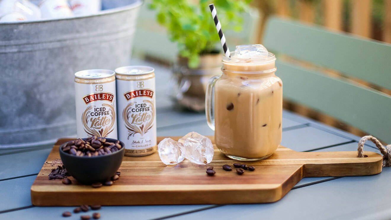 Baileys Iced Coffee Latte.