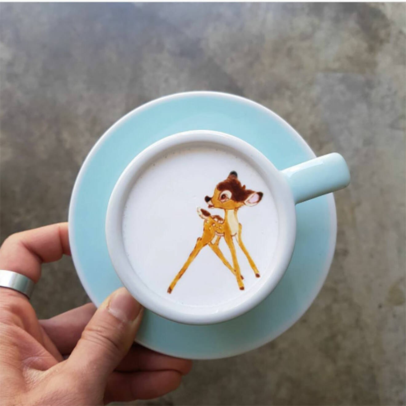 En kaffe med Bambi, tack!