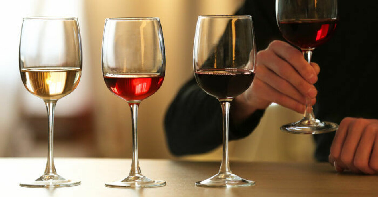 Föredrar du vitt eller rött vin? Det finns många olika vintyper.