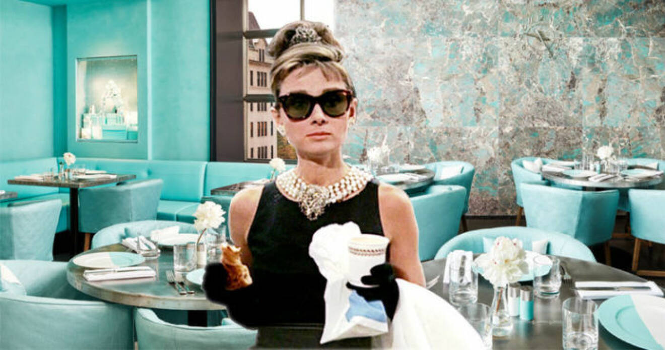Audrey Hepburn i "Breakfast at Tiffany's".
