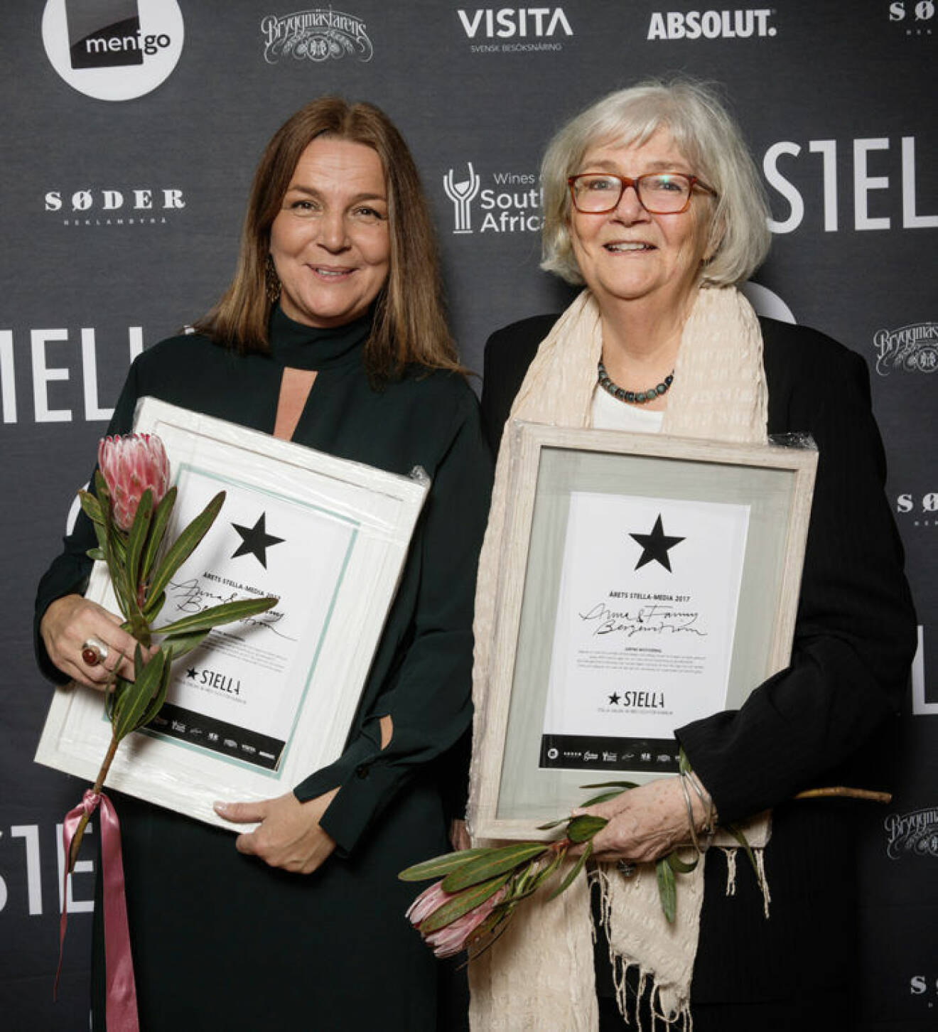 Årets STELLA-media: Anna och Fanny Bergenström.
