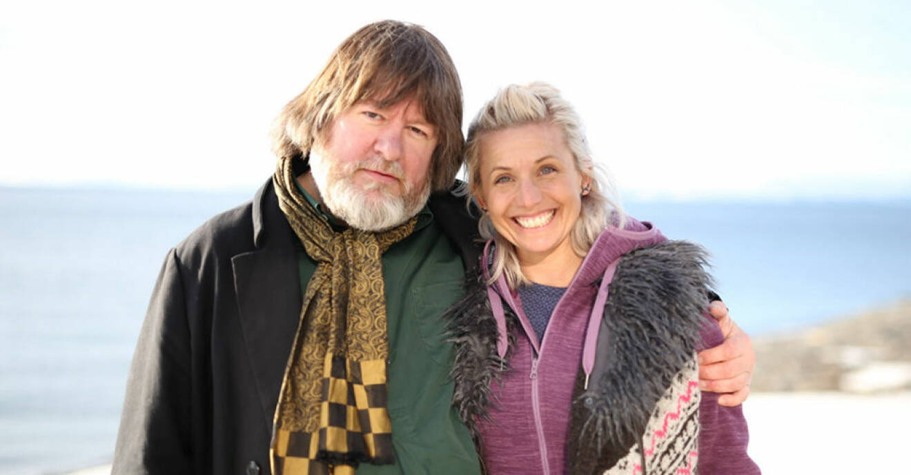 Tina Nordström och Torbjörn "Ebbot" Lundberg. Foto: TV4