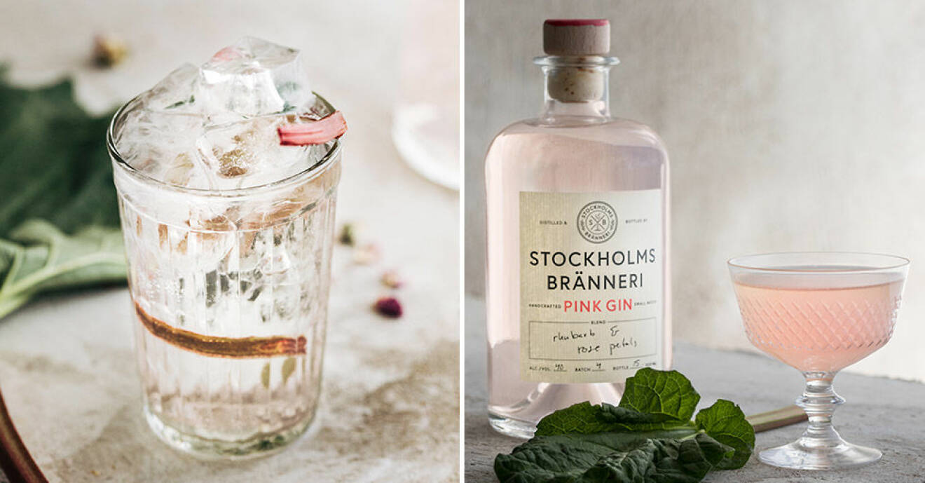 Stockholms Bränneri lanserar rosa gin.