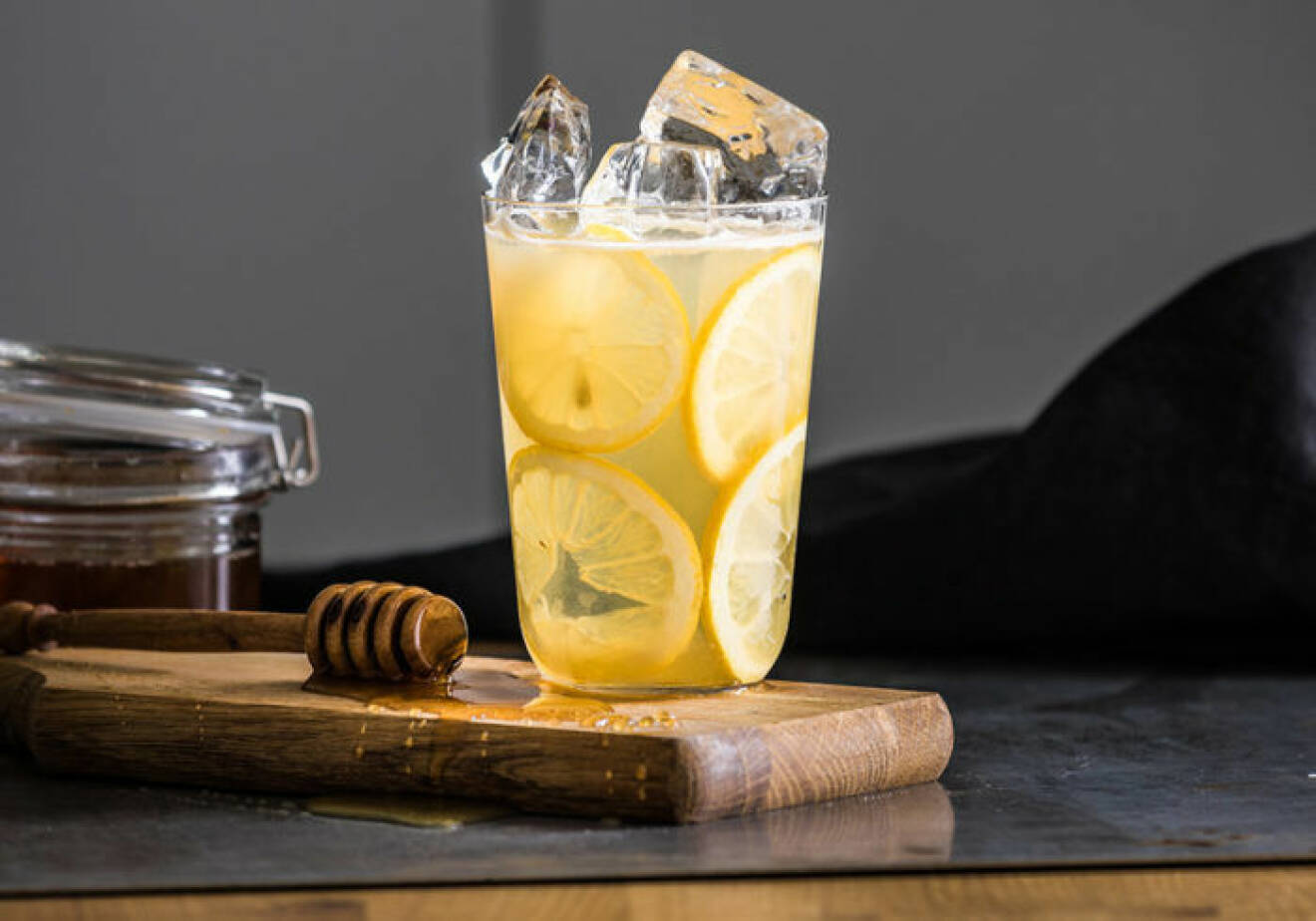 Honey Moon med citronjuice och honungsvatten.