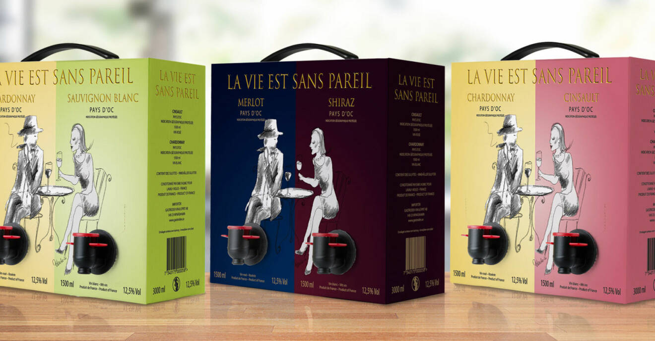 DuoBox La Vie Est Sans Pareil finns i tre olika utföranden.