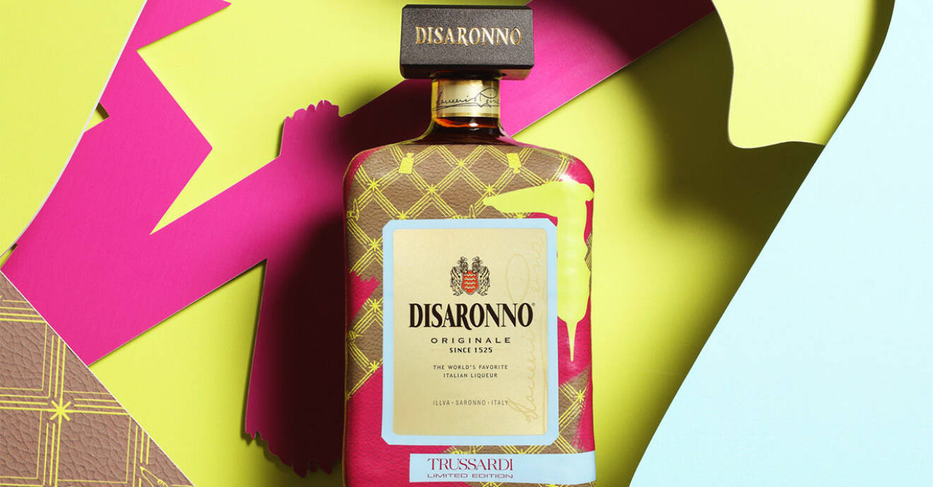 Disaronno lanserar designsamarbete med Trussardi.