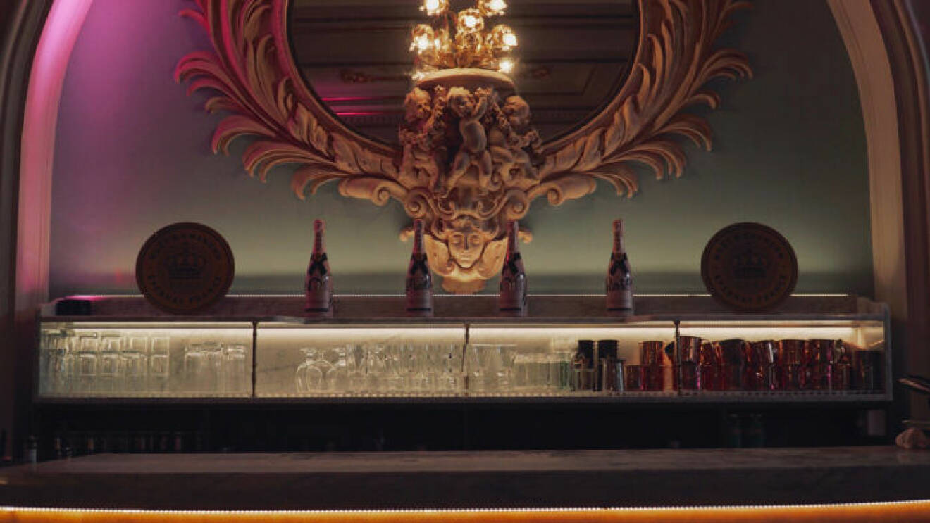Detalj från Brasseriets vackra lokaler.