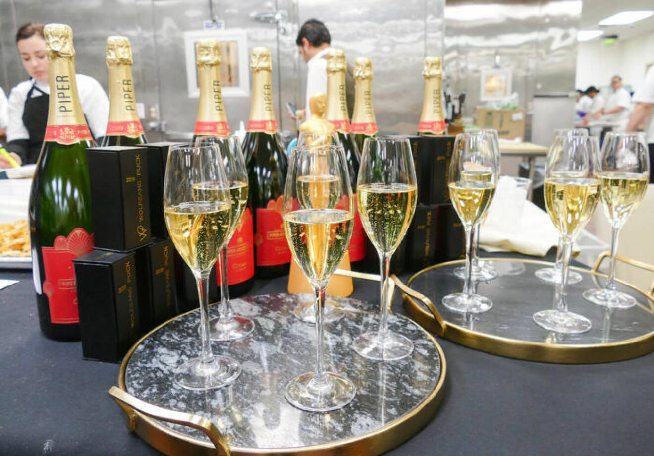 Champagne från Piper-Heidsieck på Oscarsgalan 2019.